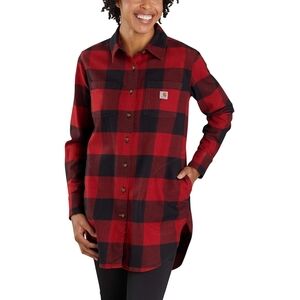 Carhartt Red and Black Checkered Shirt